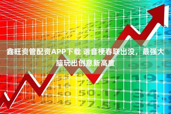 鑫旺资管配资APP下载 谐音梗春联出没，最强大脑玩出创意新高度