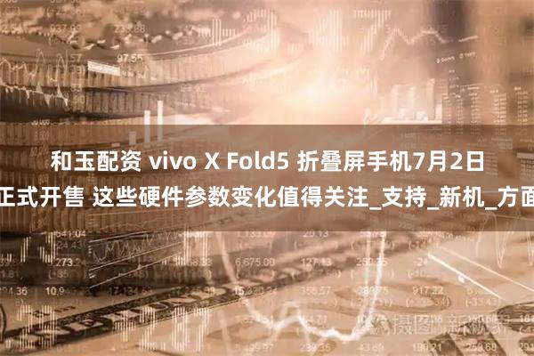 和玉配资 vivo X Fold5 折叠屏手机7月2日正式开售 这些硬件参数变化值得关注_支持_新机_方面