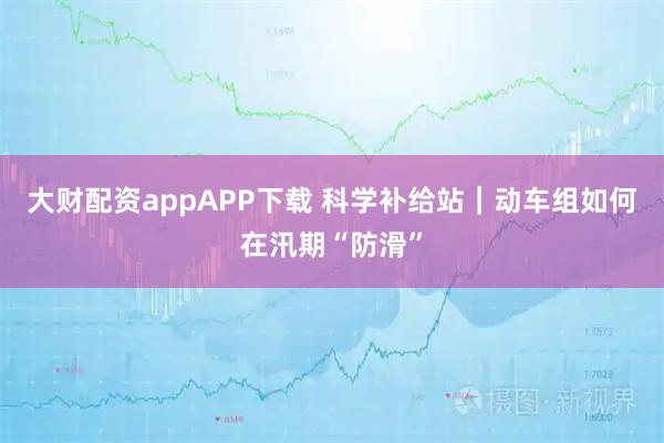 大财配资appAPP下载 科学补给站｜动车组如何在汛期“防滑”